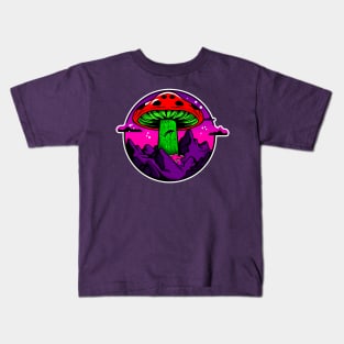 UFO Mushroom Kids T-Shirt